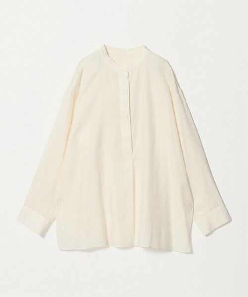 BEAUTY&YOUTH UNITED ARROWS / ビューティー&ユース ユナイテッドアローズ シャツ・ブラウス | キュプラコットン スキッパー ブラウス（WHITE）