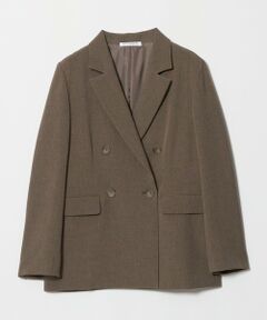 BEAUTY&YOUTH UNITED ARROWS / ビューティー&ユース ユナイテッドアローズ テーラードジャケット | ポリエステルブレンド メランジ ダブルジャケット 防シワ