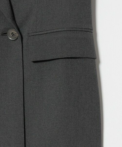 BEAUTY&YOUTH UNITED ARROWS / ビューティー&ユース ユナイテッドアローズ テーラードジャケット | ポリエステルブレンド メランジ ダブルジャケット 防シワ | 詳細4