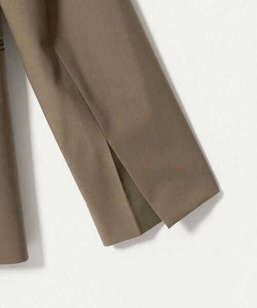 BEAUTY&YOUTH UNITED ARROWS / ビューティー&ユース ユナイテッドアローズ ノーカラージャケット | 毛ポリエステルブレンド トロピカル カラーレスジャケット | 詳細6