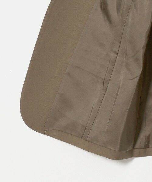 BEAUTY&YOUTH UNITED ARROWS / ビューティー&ユース ユナイテッドアローズ ノーカラージャケット | 毛ポリエステルブレンド トロピカル カラーレスジャケット | 詳細9