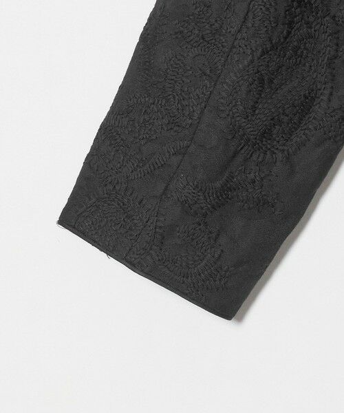 BEAUTY&YOUTH UNITED ARROWS / ビューティー&ユース ユナイテッドアローズ テーラードジャケット | ジャガード ペイズリー エンブロイダリー ジャケット | 詳細3
