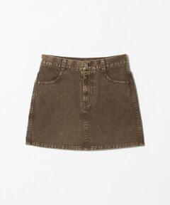 BEAUTY&YOUTH UNITED ARROWS / ビューティー&ユース ユナイテッドアローズ ミニ・ひざ丈スカート | コットンツイル フェード ミニスカート