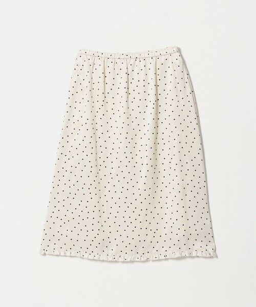 BEAUTY&YOUTH UNITED ARROWS / ビューティー&ユース ユナイテッドアローズ ロング・マキシ丈スカート | ドット フリル ミディアムスカート | 詳細1