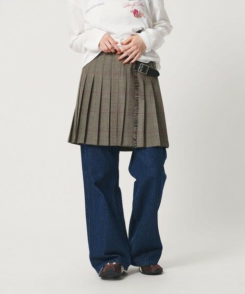 BEAUTY&YOUTH UNITED ARROWS / ビューティー&ユース ユナイテッドアローズ ロング・マキシ丈スカート | 【別注】＜O'NEIL of DUBLIN＞プリーツ ミニスカート | 詳細10