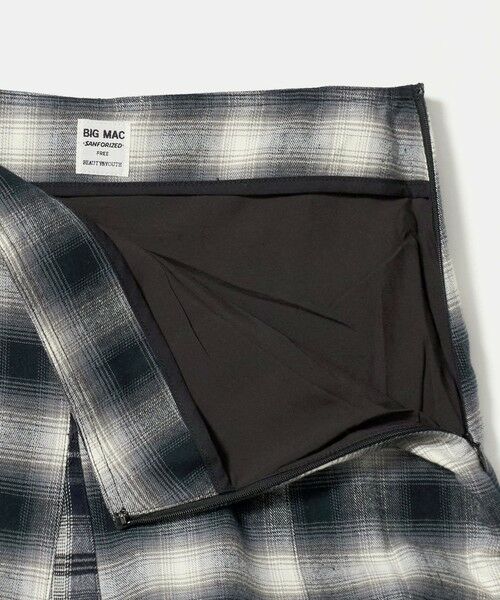 BEAUTY&YOUTH UNITED ARROWS / ビューティー&ユース ユナイテッドアローズ ロング・マキシ丈スカート | 【別注】＜BIG MAC＞チェック マキシ スカート | 詳細4