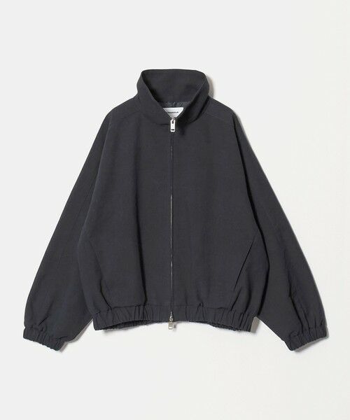 BEAUTY&YOUTH UNITED ARROWS / ビューティー&ユース ユナイテッドアローズ ブルゾン | コットン ダブルクロス ジップ ブルゾン（NAVY）