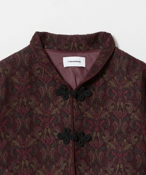 BEAUTY&YOUTH UNITED ARROWS / ビューティー&ユース ユナイテッドアローズ その他アウター | チャイナボタン ジャガード ブルゾン | 詳細3