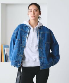 BEAUTY&YOUTH UNITED ARROWS / ビューティー&ユース ユナイテッドアローズ Gジャン・デニムジャケット | 【WEB限定】ルーズ デニムジャケット