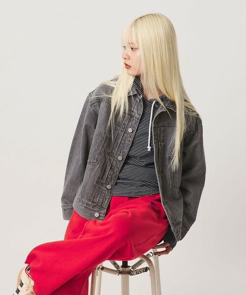 BEAUTY&YOUTH UNITED ARROWS / ビューティー&ユース ユナイテッドアローズ Gジャン・デニムジャケット | 【WEB限定】ルーズ デニムジャケット | 詳細6