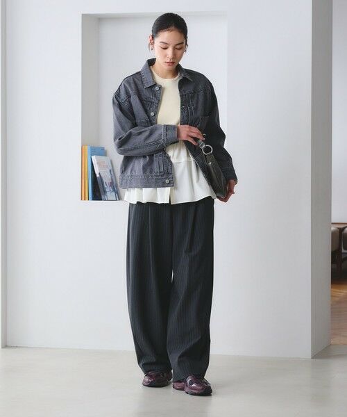 BEAUTY&YOUTH UNITED ARROWS / ビューティー&ユース ユナイテッドアローズ Gジャン・デニムジャケット | 【WEB限定】ルーズ デニムジャケット | 詳細3