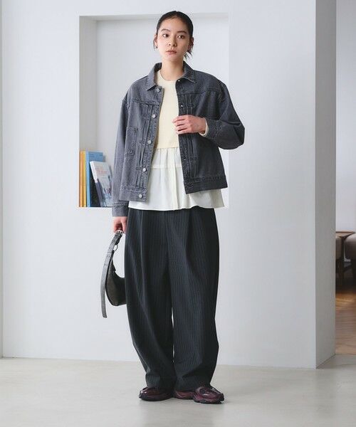 BEAUTY&YOUTH UNITED ARROWS / ビューティー&ユース ユナイテッドアローズ Gジャン・デニムジャケット | 【WEB限定】ルーズ デニムジャケット | 詳細4