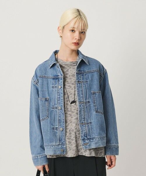 BEAUTY&YOUTH UNITED ARROWS / ビューティー&ユース ユナイテッドアローズ Gジャン・デニムジャケット | 【WEB限定】ルーズ デニムジャケット | 詳細9