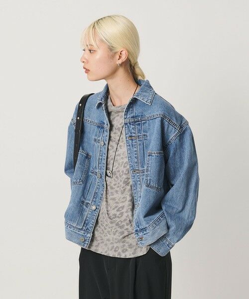 BEAUTY&YOUTH UNITED ARROWS / ビューティー&ユース ユナイテッドアローズ Gジャン・デニムジャケット | 【WEB限定】ルーズ デニムジャケット | 詳細10