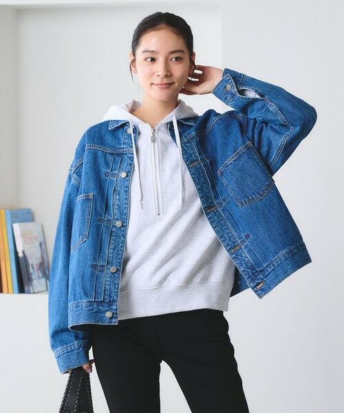BEAUTY&YOUTH UNITED ARROWS / ビューティー&ユース ユナイテッドアローズ Gジャン・デニムジャケット | 【WEB限定】ルーズ デニムジャケット | 詳細12
