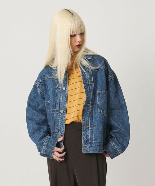 BEAUTY&YOUTH UNITED ARROWS / ビューティー&ユース ユナイテッドアローズ Gジャン・デニムジャケット | 【WEB限定】ルーズ デニムジャケット | 詳細17