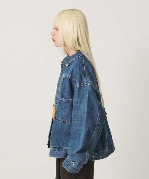 BEAUTY&YOUTH UNITED ARROWS / ビューティー&ユース ユナイテッドアローズ Gジャン・デニムジャケット | 【WEB限定】ルーズ デニムジャケット | 詳細19
