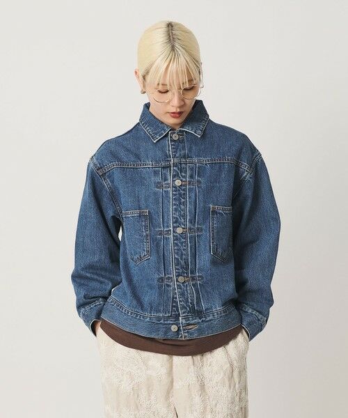 BEAUTY&YOUTH UNITED ARROWS / ビューティー&ユース ユナイテッドアローズ Gジャン・デニムジャケット | 【WEB限定】ルーズ デニムジャケット | 詳細22
