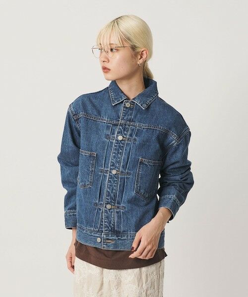 BEAUTY&YOUTH UNITED ARROWS / ビューティー&ユース ユナイテッドアローズ Gジャン・デニムジャケット | 【WEB限定】ルーズ デニムジャケット | 詳細23
