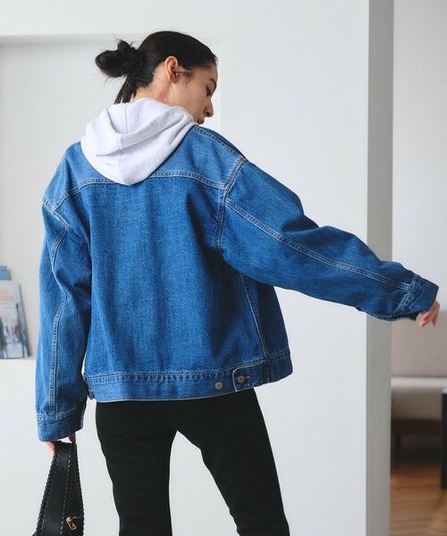 BEAUTY&YOUTH UNITED ARROWS / ビューティー&ユース ユナイテッドアローズ Gジャン・デニムジャケット | 【WEB限定】ルーズ デニムジャケット | 詳細13