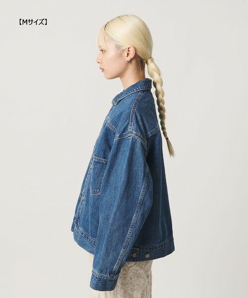 BEAUTY&YOUTH UNITED ARROWS / ビューティー&ユース ユナイテッドアローズ Gジャン・デニムジャケット | 【WEB限定】ルーズ デニムジャケット | 詳細30