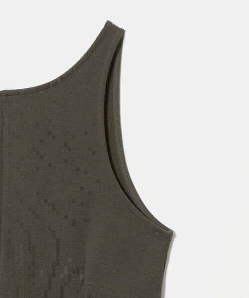 BEAUTY&YOUTH UNITED ARROWS / ビューティー&ユース ユナイテッドアローズ ロング・マキシ丈ワンピース | ポリエステルブレンド バックV Iラインワンピース | 詳細6