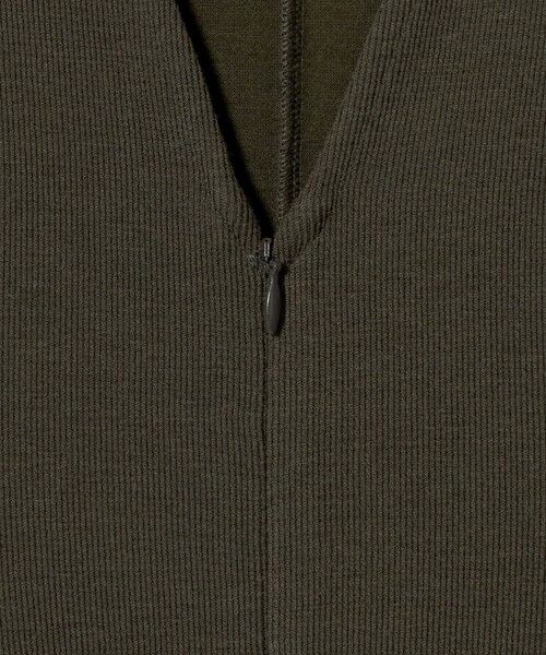 BEAUTY&YOUTH UNITED ARROWS / ビューティー&ユース ユナイテッドアローズ ロング・マキシ丈ワンピース | ポリエステルブレンド バックV Iラインワンピース | 詳細9