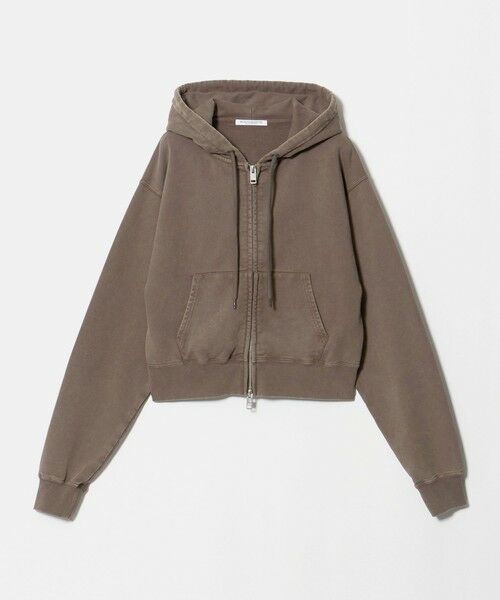 BEAUTY&YOUTH UNITED ARROWS / ビューティー&ユース ユナイテッドアローズ カーディガン・ボレロ | コットン裏毛 ジップパーカー（DK.BROWN）