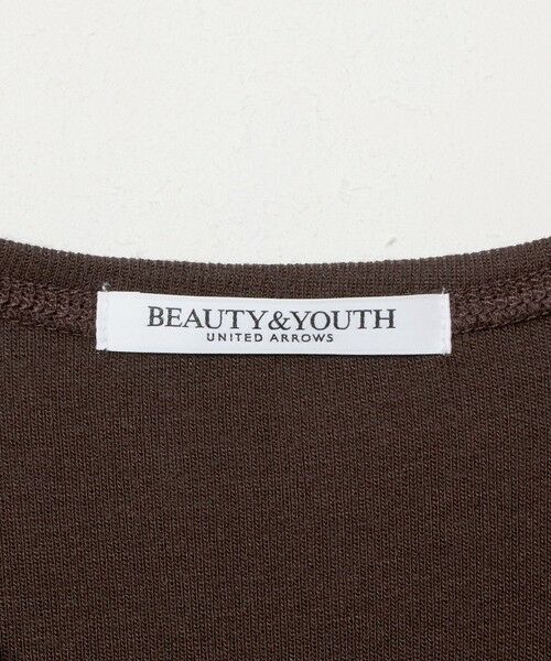 BEAUTY&YOUTH UNITED ARROWS / ビューティー&ユース ユナイテッドアローズ カーディガン・ボレロ | 毛セルロースブレンド クルーネック カーディガン | 詳細8