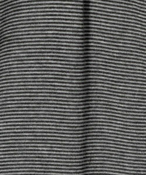 BEAUTY&YOUTH UNITED ARROWS / ビューティー&ユース ユナイテッドアローズ カーディガン・ボレロ | 毛セルロースブレンド クルーネック カーディガン/ボーダー | 詳細5