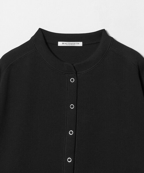 BEAUTY&YOUTH UNITED ARROWS / ビューティー&ユース ユナイテッドアローズ カーディガン・ボレロ | ダブルフェイス リングボタンカーディガン | 詳細4