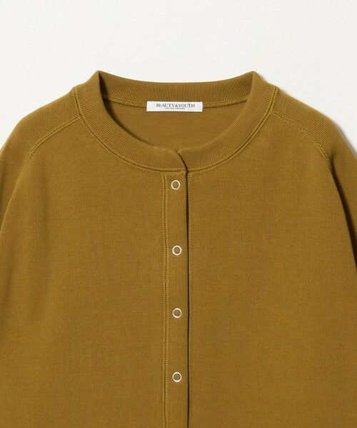 BEAUTY&YOUTH UNITED ARROWS / ビューティー&ユース ユナイテッドアローズ カーディガン・ボレロ | ダブルフェイス リングボタンカーディガン | 詳細7