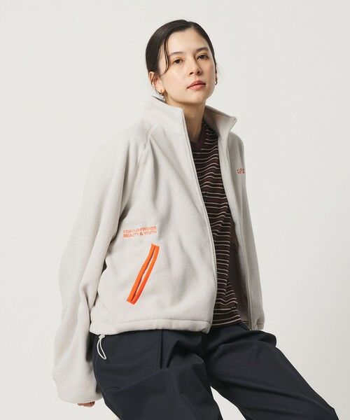 BEAUTY&YOUTH UNITED ARROWS / ビューティー&ユース ユナイテッドアローズ カーディガン・ボレロ | 【別注】＜TOKI＞フリース ジャケット | 詳細17