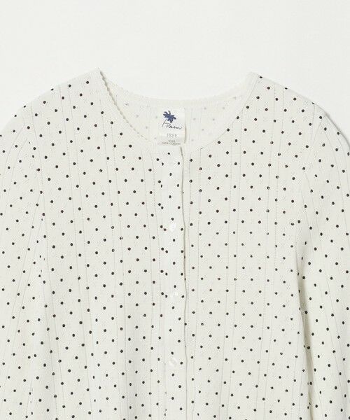 BEAUTY&YOUTH UNITED ARROWS / ビューティー&ユース ユナイテッドアローズ カーディガン・ボレロ | 【別注】＜PALM＞クルーネック カーディガン | 詳細1
