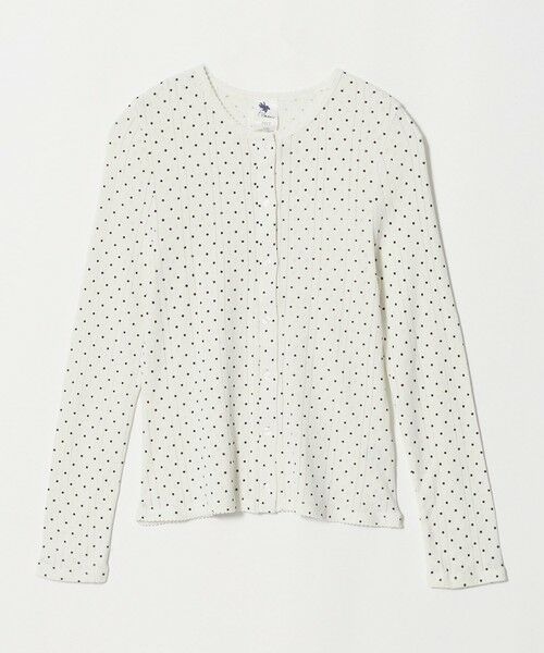 BEAUTY&YOUTH UNITED ARROWS / ビューティー&ユース ユナイテッドアローズ カーディガン・ボレロ | 【別注】＜PALM＞クルーネック カーディガン（OFF WHITE）