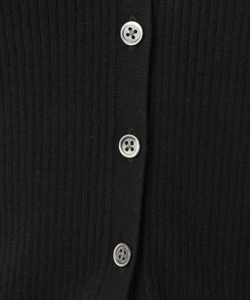 BEAUTY&YOUTH UNITED ARROWS / ビューティー&ユース ユナイテッドアローズ カーディガン・ボレロ | コットンカシミヤ レーストリム Vネックカーディガン ウォッシャブル | 詳細8