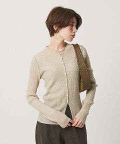 BEAUTY&YOUTH UNITED ARROWS / ビューティー&ユース ユナイテッドアローズ カーディガン・ボレロ | リブ トリミング カーディガン ウォッシャブル