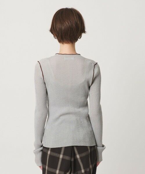 BEAUTY&YOUTH UNITED ARROWS / ビューティー&ユース ユナイテッドアローズ カーディガン・ボレロ | リブ トリミング カーディガン ウォッシャブル | 詳細6