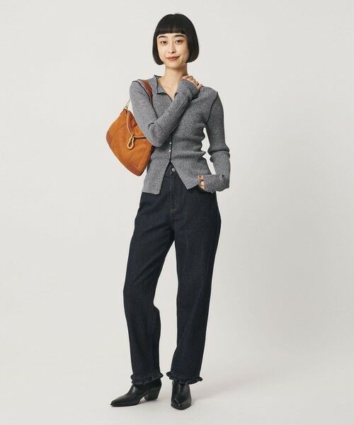 BEAUTY&YOUTH UNITED ARROWS / ビューティー&ユース ユナイテッドアローズ カーディガン・ボレロ | リブ トリミング カーディガン ウォッシャブル | 詳細12