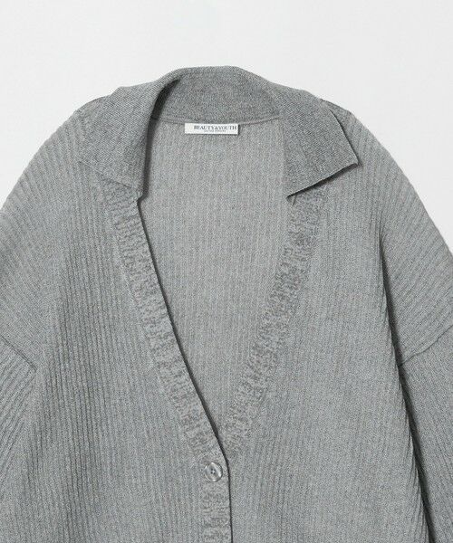 BEAUTY&YOUTH UNITED ARROWS / ビューティー&ユース ユナイテッドアローズ カーディガン・ボレロ | コットンポリエステル スキッパー カーディガン ウォッシャブル | 詳細1