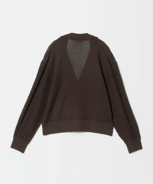 BEAUTY&YOUTH UNITED ARROWS / ビューティー&ユース ユナイテッドアローズ カーディガン・ボレロ | コットンポリエステル スキッパー カーディガン ウォッシャブル | 詳細3