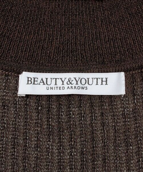 BEAUTY&YOUTH UNITED ARROWS / ビューティー&ユース ユナイテッドアローズ カーディガン・ボレロ | コットンポリエステル スキッパー カーディガン ウォッシャブル | 詳細8