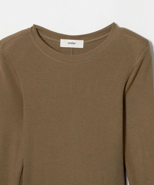 BEAUTY&YOUTH UNITED ARROWS / ビューティー&ユース ユナイテッドアローズ Tシャツ | ＜muller of yoshiokubo＞ショルダーパッド ロングスリーブ カットソー | 詳細1