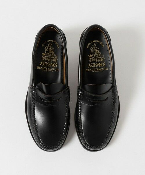 BEAUTY&YOUTH UNITED ARROWS / ビューティー&ユース ユナイテッドアローズ ビジネス・ドレスシューズ | 【別注】<ARTESANOS>レザー ベーシック ローファー | 詳細5