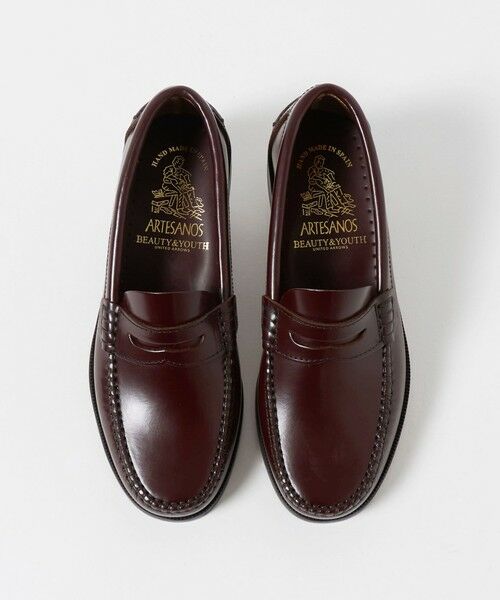BEAUTY&YOUTH UNITED ARROWS / ビューティー&ユース ユナイテッドアローズ ビジネス・ドレスシューズ | 【別注】<ARTESANOS>レザー ベーシック ローファー | 詳細17