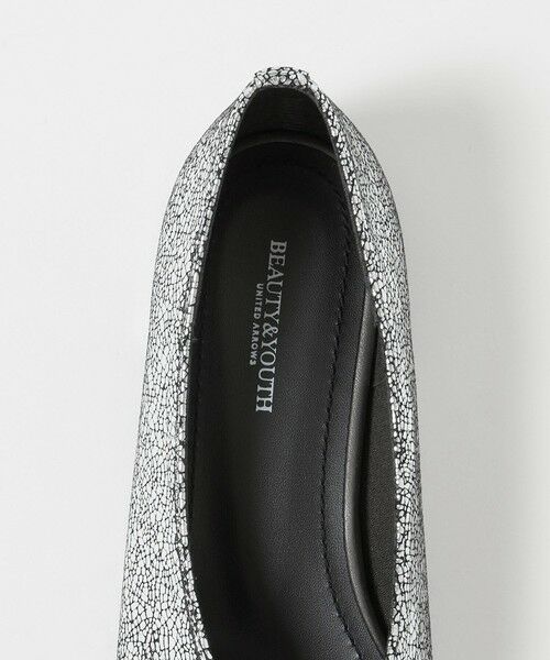 BEAUTY&YOUTH UNITED ARROWS / ビューティー&ユース ユナイテッドアローズ フラットシューズ | Vカット メタリックカラー フラットシューズ | 詳細12