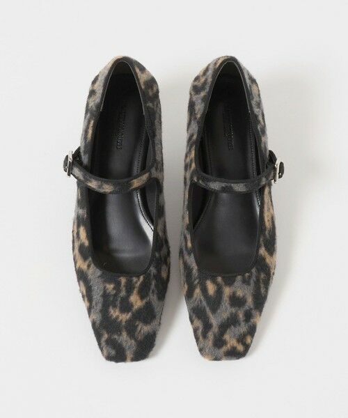 BEAUTY&YOUTH UNITED ARROWS / ビューティー&ユース ユナイテッドアローズ フラットシューズ | レオパード メリージェーン フラットシューズ | 詳細5