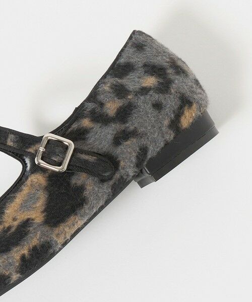 BEAUTY&YOUTH UNITED ARROWS / ビューティー&ユース ユナイテッドアローズ フラットシューズ | レオパード メリージェーン フラットシューズ | 詳細7
