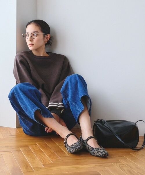 BEAUTY&YOUTH UNITED ARROWS / ビューティー&ユース ユナイテッドアローズ フラットシューズ | レオパード メリージェーン フラットシューズ | 詳細2