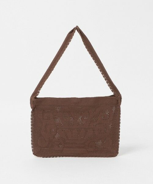 BEAUTY&YOUTH UNITED ARROWS / ビューティー&ユース ユナイテッドアローズ ショルダーバッグ | ＜Nananita＞クロシェ バッグ（DK.BROWN）